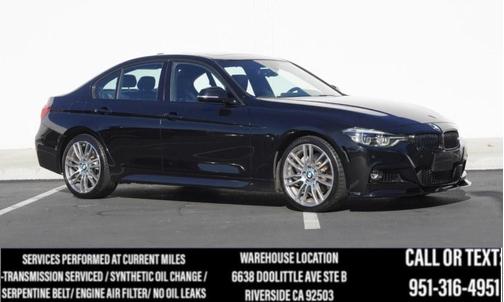 2017 BMW 340 340i BLACK SAPP ON BLACK/ HARMON KARDON/ APP CPLAY
