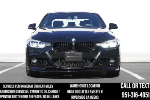 2017 BMW 340 340i BLACK SAPP ON BLACK/ HARMON KARDON/ APP CPLAY
