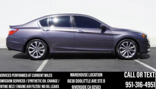 Modern Steel Metallic 2015 Honda Accord Sport