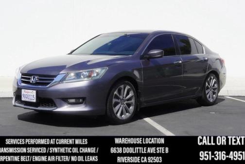 Modern Steel Metallic 2015 Honda Accord Sport