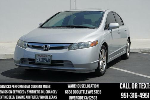 Alabaster Silver Metallic 2007 Honda Civic EX