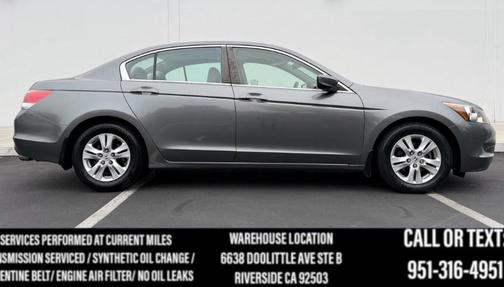 Polished Metal Metallic 2009 Honda Accord LX-P