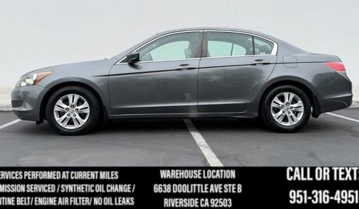 Polished Metal Metallic 2009 Honda Accord LX-P
