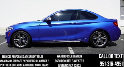 Estoril Blue Metallic 2015 BMW M235 (ESTORIL BLUE) (HIGH OPTIONS) (BONE STOCK!!!!