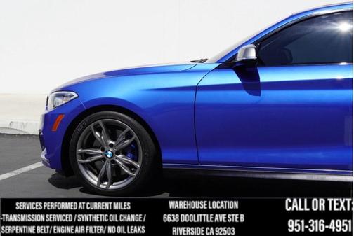 Estoril Blue Metallic 2015 BMW M235 (ESTORIL BLUE) (HIGH OPTIONS) (BONE STOCK!!!!