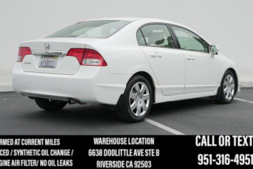 Taffeta White 2009 Honda Civic LX