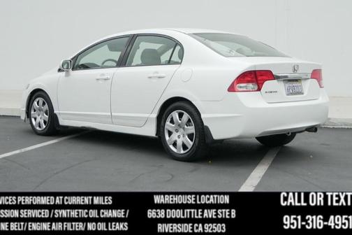 Taffeta White 2009 Honda Civic LX