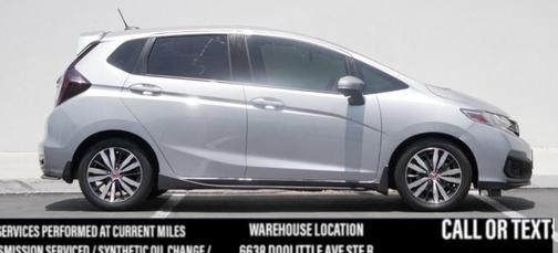 Lunar Silver Metallic 2018 Honda Fit EX