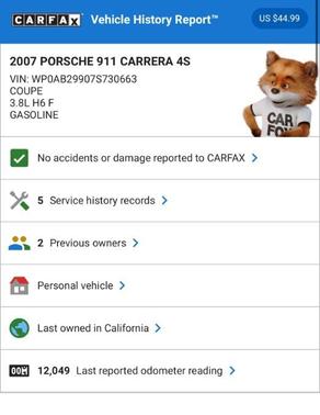 2007 Porsche 911 Carrera 4S