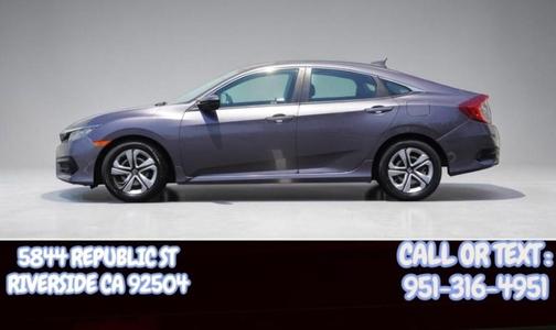 Modern Steel Metallic 2018 Honda Civic LX