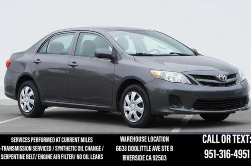 2013 Toyota Corolla S Special Edition