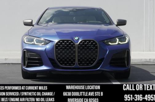 Portimao Blue Metallic 2021 BMW M440 i xDrive