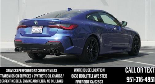 Portimao Blue Metallic 2021 BMW M440 i xDrive