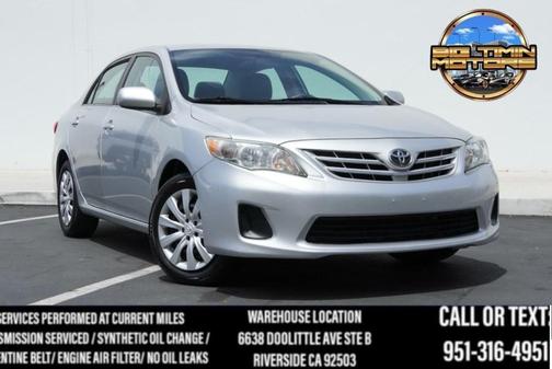 Classic Silver Metallic 2013 Toyota Corolla LE