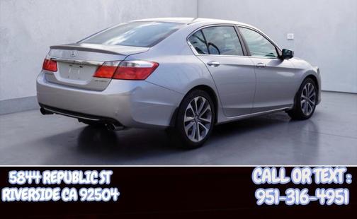 Alabaster Silver Metallic 2014 Honda Accord Sport
