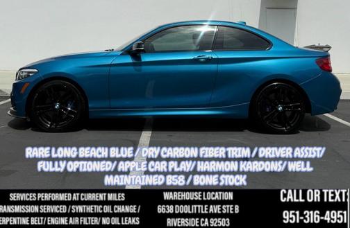 Long Beach Blue Metallic 2020 BMW M240 i