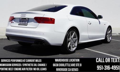 Ibis White 2013 Audi S5 3.0T Premium Plus