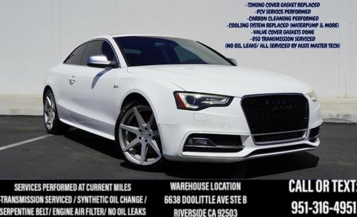 Ibis White 2013 Audi S5 3.0T Premium Plus