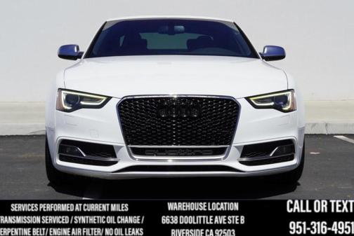 Ibis White 2013 Audi S5 3.0T Premium Plus