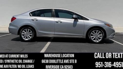 Alabaster Silver Metallic 2012 Honda Civic EX