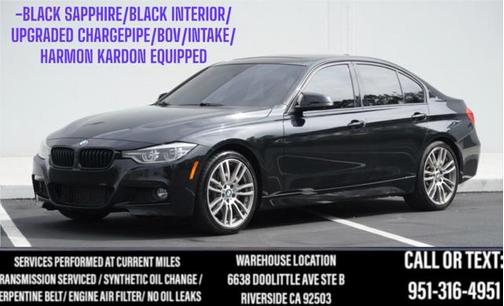 2018 BMW 340 BLACK SAPP ON BLACK INTERIOR/ TASTE FULL MODS!!!