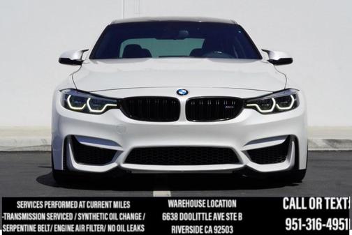 Mineral White Metallic 2017 BMW M3 Base