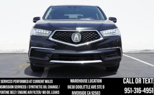Majestic Black Pearl 2019 Acura MDX 3.5L