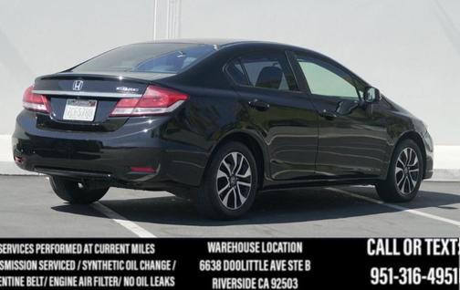 Crystal Black Pearl 2013 Honda Civic EX-L