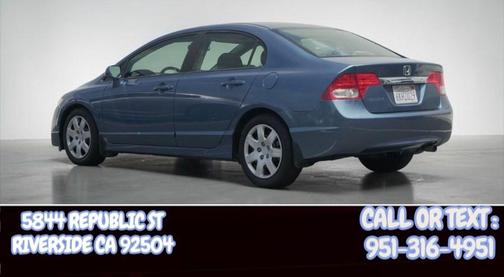 Royal Blue Pearl 2011 Honda Civic LX