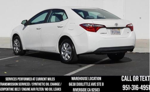 2016 Toyota Corolla LE Plus