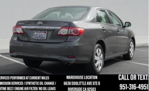 Magnetic Gray Metallic 2013 Toyota Corolla LE