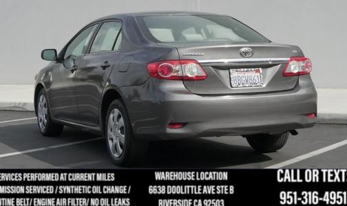 Magnetic Gray Metallic 2013 Toyota Corolla LE