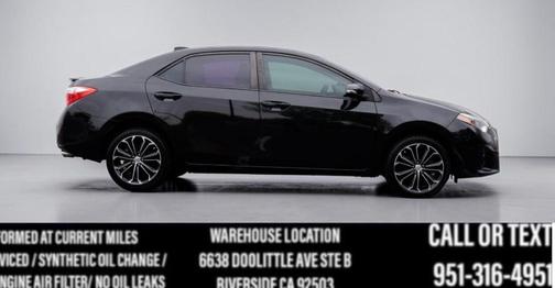 Black Sand Mica 2014 Toyota Corolla LE