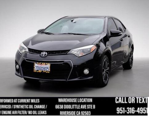 Black Sand Mica 2014 Toyota Corolla LE