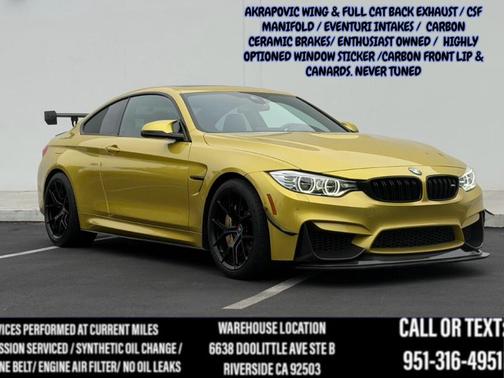 Austin Yellow Metallic 2017 BMW M4 Base