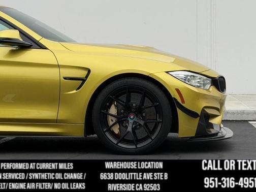 Austin Yellow Metallic 2017 BMW M4 Base