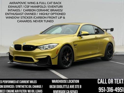 Austin Yellow Metallic 2017 BMW M4 Base