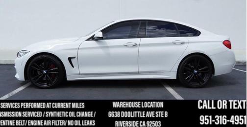 Alpine White 2017 BMW 440 Gran Coupe i