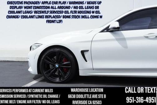 Alpine White 2017 BMW 440 Gran Coupe i