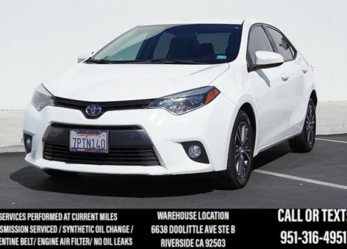 2016 Toyota Corolla LE Plus