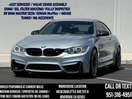 Silverstone Metallic II 2015 BMW M4 Base