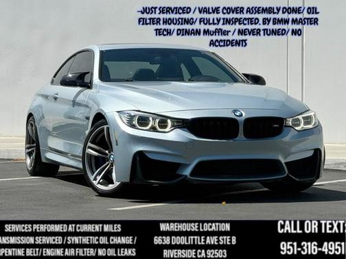 Silverstone Metallic II 2015 BMW M4 Base