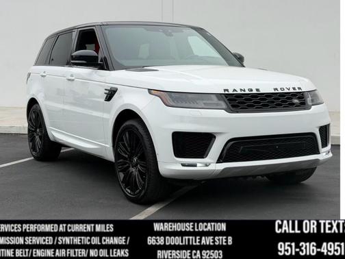 Valloire White Pearl 2020 Land Rover Range Rover Sport HSE Dynamic