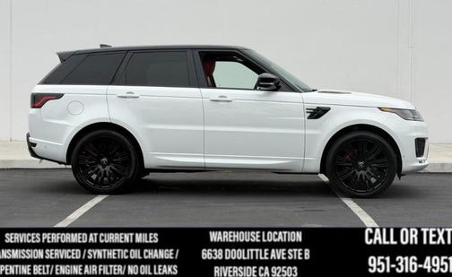 Valloire White Pearl 2020 Land Rover Range Rover Sport HSE Dynamic
