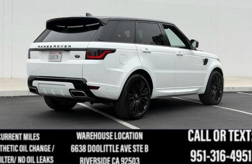 Valloire White Pearl 2020 Land Rover Range Rover Sport HSE Dynamic