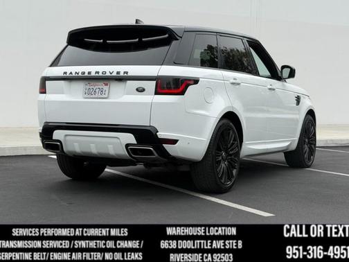 Valloire White Pearl 2020 Land Rover Range Rover Sport HSE Dynamic