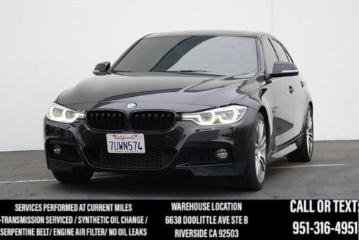 2016 BMW 340 BLACK SAPP ON VENETIAN WHITE INTERIOR