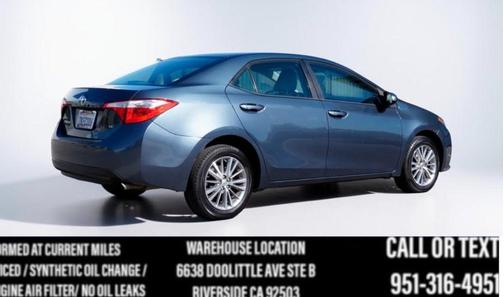 Slate Metallic 2015 Toyota Corolla LE Plus