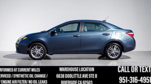 Slate Metallic 2015 Toyota Corolla LE Plus