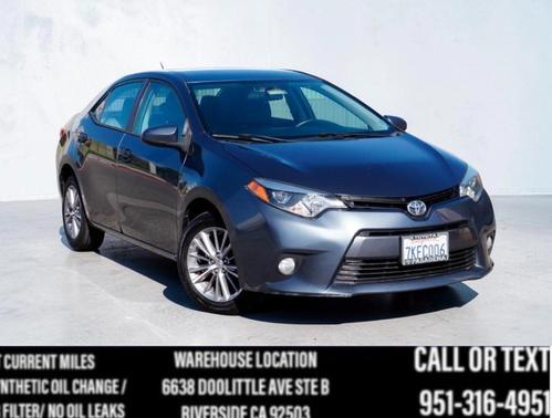 Slate Metallic 2015 Toyota Corolla LE Plus